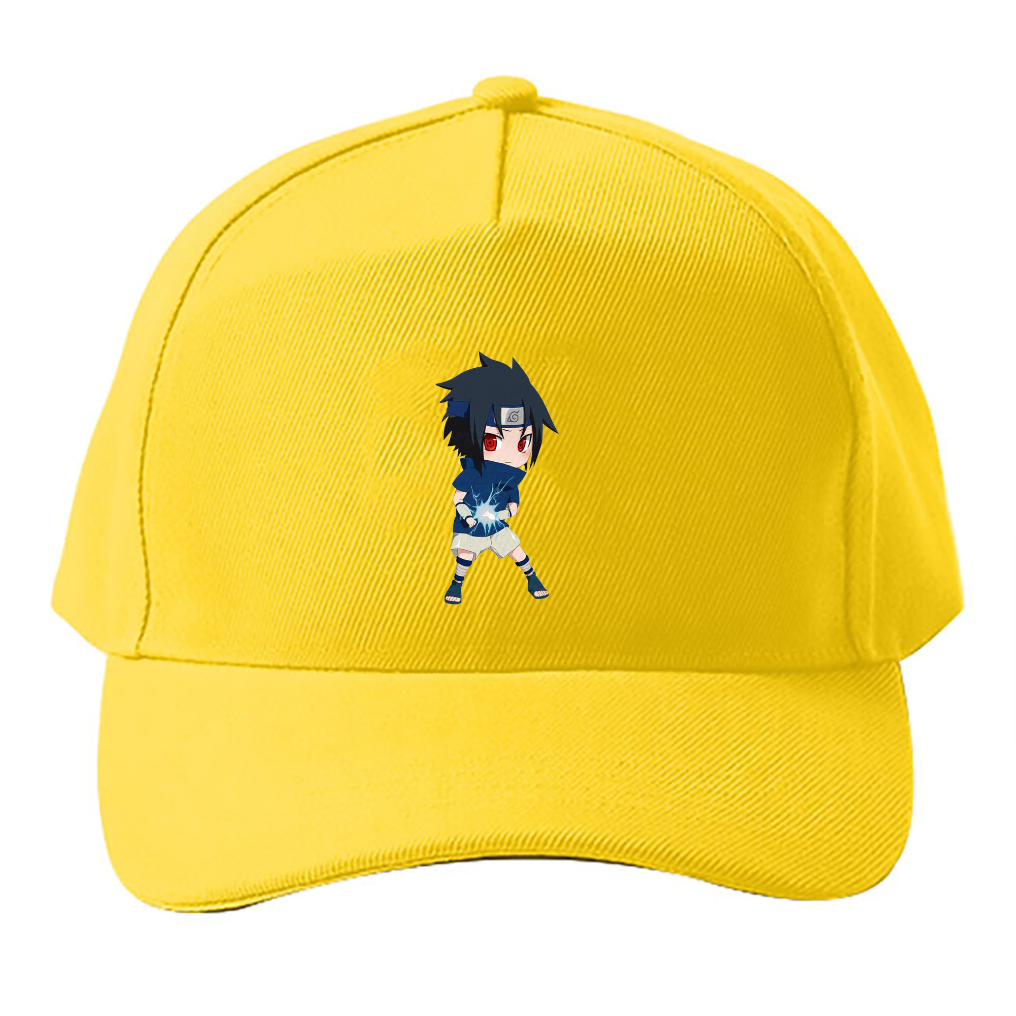 （画像用） NARUTO -ナルト- うちは サスケ Uchiha Sasuke ベースボールキャップ 綿100％ 男女兼用 帽子 スポーツ
